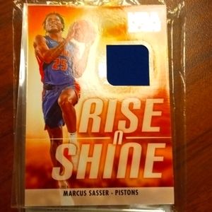 2023 NBA hoops jersey patch Marcus Sasser